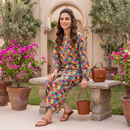 Winter Prints - Khaddar D-3