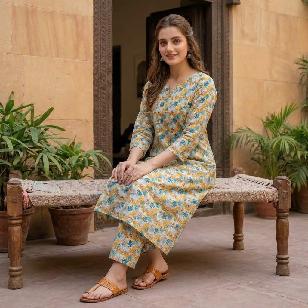 Winter Prints - Khaddar D-5